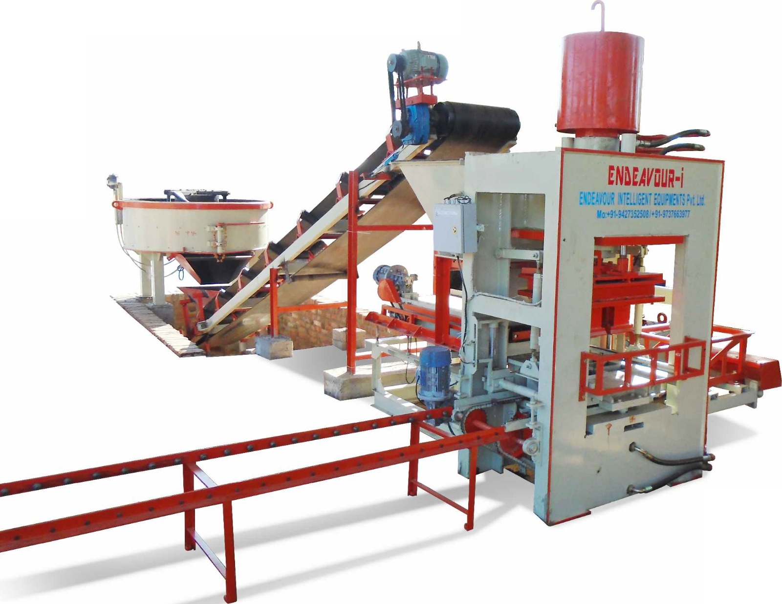 Fully Automated Block Manufacturing - Endeavour Intelligent Equipments ...